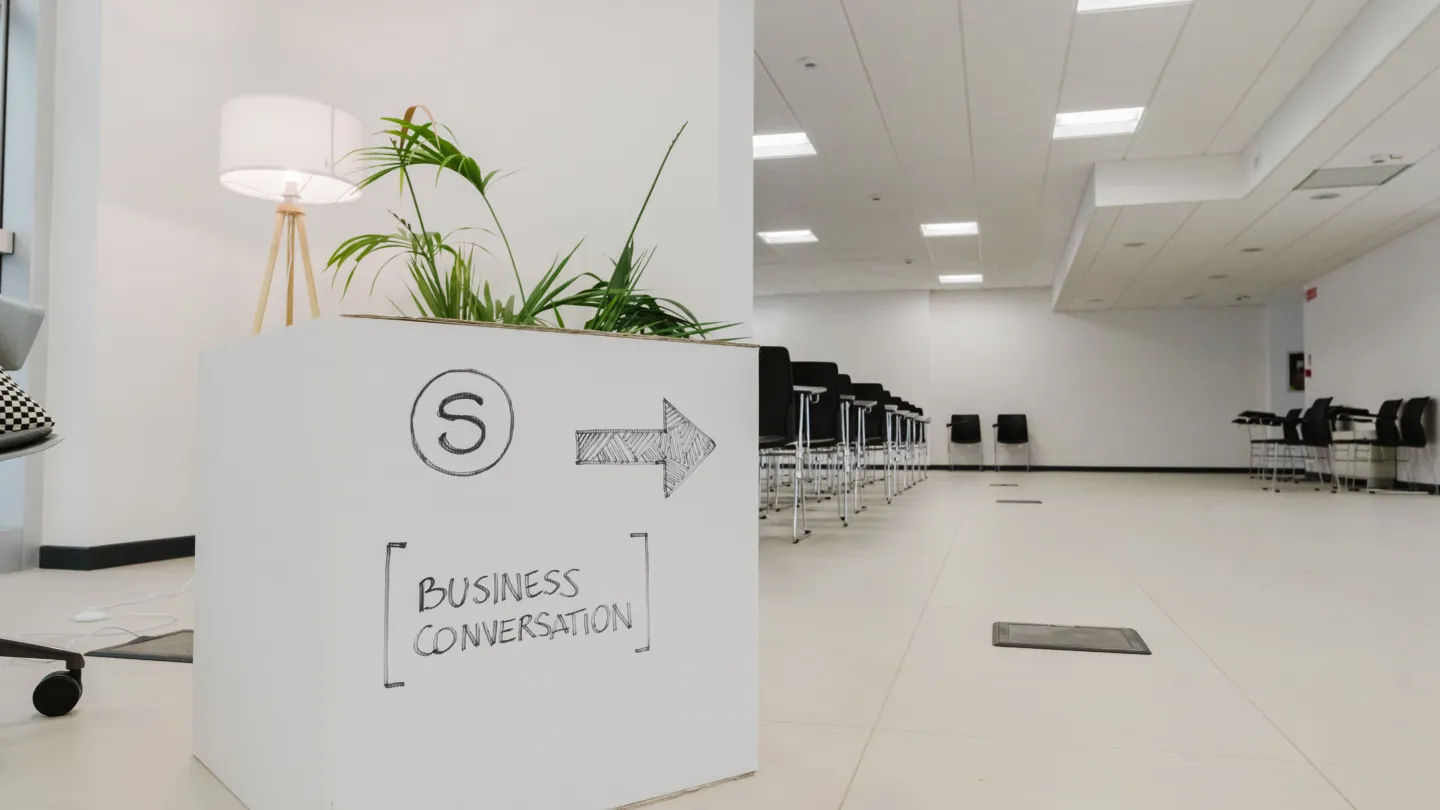 Workshop event room